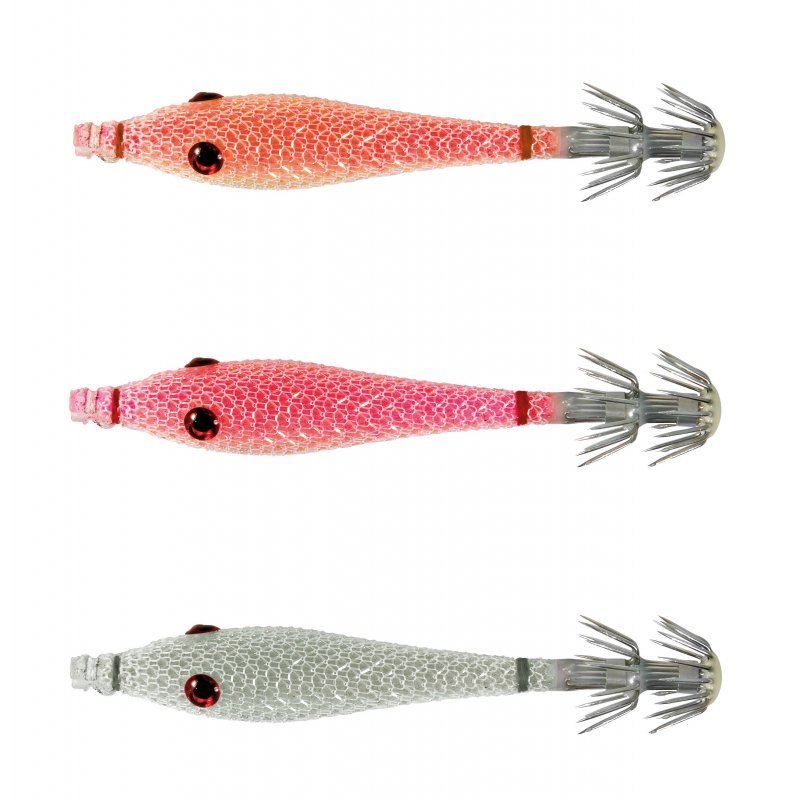 Lineaeffe Take Silicone Squid Jig mm. 60 gr. 3 colore WHITE